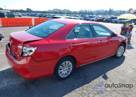 2012 Toyota Camry Hybrid Le from USA, damaged, VIN 4T1BD1FK9CU041148